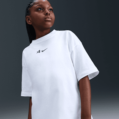 A'ja Wilson Big Kids' (Girls') Oversized T-Shirt. Nike.com